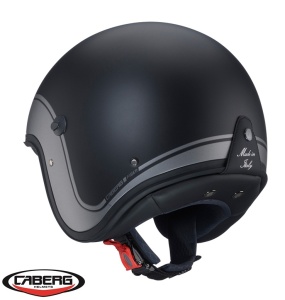 Casca Caberg Freeride X Imola - Open face, negru/gun metal mat, ECE 22.06 - Img 2
