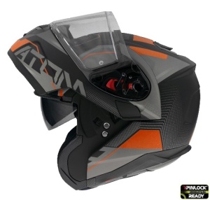 Casca MT Atom SV Quark A4 Portocaliu Mat - Img 1
