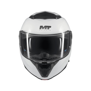 Casca MT Helmets Atom 2 SV Pure - Flip-up, alb, Pinlock și ochelari soare incluși, ECE 22.06 - Img 4