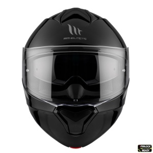 Casca MT Helmets Genesis SV - Flip-up, negru lucios, ochelari soare incluși, ECE 22.06 - Img 3