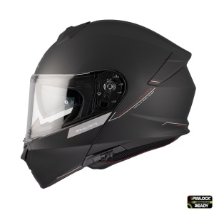 Casca MT Helmets Genesis SV - Flip-up, negru mat, Ochelari soare incluși, ECE 22.06 - Img 2