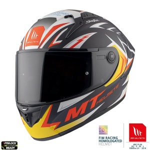 Casca MT Helmets KRE+ Carbon Acosta - Integrală, albastru - Img 2