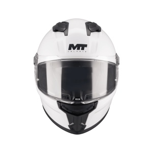 Casca MT Helmets Stinger 2 Kids Pure - Integrală, alb lucios, ECE 22.06 - Img 3