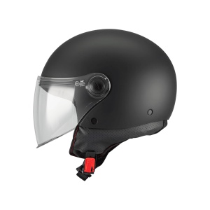 Casca MT Helmets Street S Pure - Open face, negru mat, ECE 22.06 - Img 2