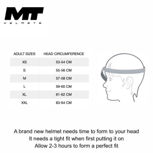Casca MT Helmets Viale SV S Pure - Integrală, negru, Ochelari soare incluși - Img 3