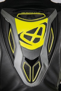 Costum moto Ixon Vendetta Evo barbati vara negru/antracit/galben - Img 4