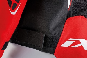 Geaca moto Ixon Striker AIR KID - copii, street/sport, negru/alb/rosu - Img 4