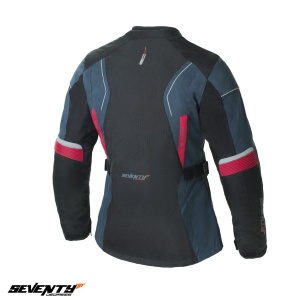 Geaca moto Seventy Degrees SD-JT79 - dama, iarna, impermeabila, touring, albastru/negru - Img 2