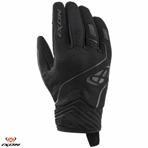 Manusi moto Ixon Hurricane 2 LS - dama, street, degete tactile, negru