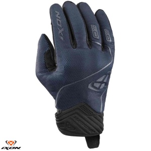 Manusi moto Ixon Hurricane 2 MS - barbati, vara, roadster, degete tactile, albastru