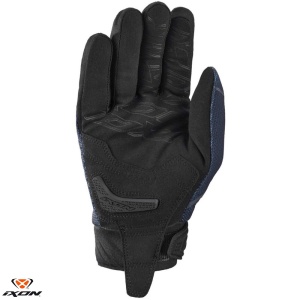 Manusi moto Ixon Hurricane MS - barbati, vara, degete tactile, albastru - Img 2