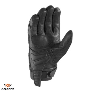 Manusi moto piele Ixon MIG 2 WP MS - barbati, all season, impermeabile, sport, degete tactile, negru - Img 2