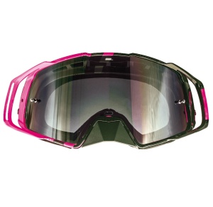 Ochelari MT MX EVO Stripes off road negru/fuchsia - Img 2