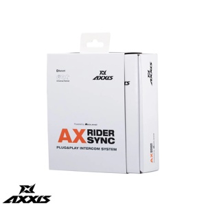 Sistem comunicatie moto complet Bluetooth MT - Axxis AX-RIDER SYNC - Plug&Play Intercom System - kit 1 bucata (pentru 1 utilizator) - Img 3