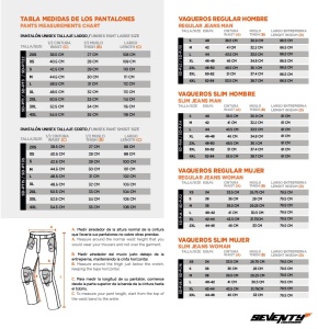 Blugi moto Seventy SD-PJ4 dama Regular fit Albastru - Img 4