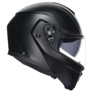 Casca AGV Streetmodular - Flip-up, negru mat, Pinlock și ochelari soare incluși, ECE 22.06 - Img 2