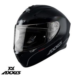 Casca Axxis Draken S V.2 A11 Negru Lucios - Img 1