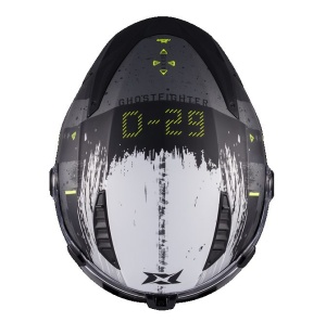 Casca Axxis GhostFighter SV - Flip-up, gri mat, Ochelari soare incluși, ECE 22.06 - Img 3