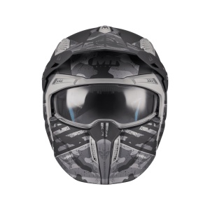 Casca MT Helmets - Adventure, gri/negru mat, ECE 22.06 - Img 3