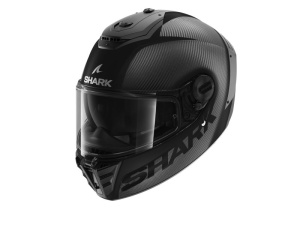 Casca SHARK SPARTAN RS CARBON SKIN - Integrală, mat carbon/negru, Ochelari soare incluși