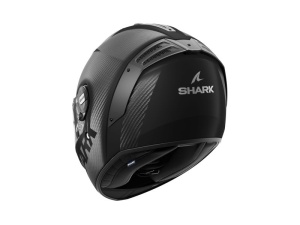 Casca SHARK SPARTAN RS CARBON SKIN - Integrală, mat carbon/negru, Ochelari soare incluși - Img 3