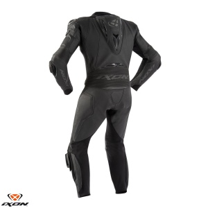 Costum moto Ixon Vendetta Evo barbati vara piele negru - Img 2