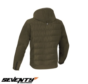 Geaca moto Seventy Degrees SD-JC77 - barbati, all season, impermeabila, urban/touring, verde - Img 2
