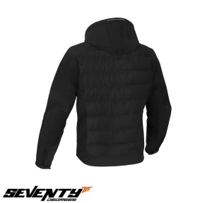 Geaca moto Seventy Degrees SD-JC77 -, vara/iarna, impermeabila, urban/touring, negru - Img 2