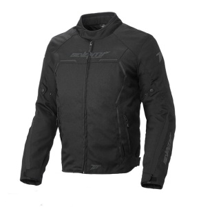 Geaca moto Seventy Degrees SD-JR65 - barbati, impermeabila, racing, negru