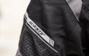 Geaca moto Seventy Degrees SD-JR71 - dama, all season, impermeabila, racing, negru/gri - Img 3