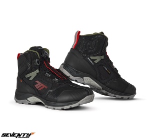 Ghete moto Seventy Degrees SD-BA7 Stelvio - unisex, impermeabile, touring/adventure