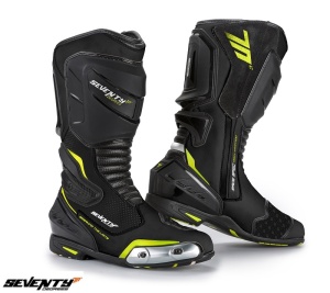 Ghete moto Seventy Degrees SD-BR1 - barbati, impermeabile, racing
