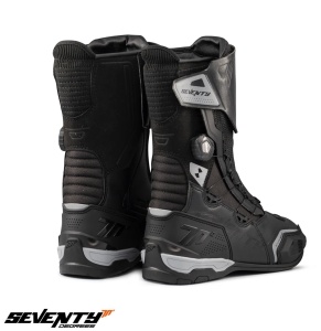 Ghete moto Seventy Degrees SD-BT9 Gavia -, impermeabile, touring, negru - Img 2