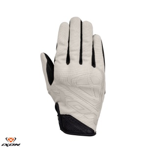 Manusi moto piele Ixon Hurricane MS - barbati, vara, street, degete tactile, gri