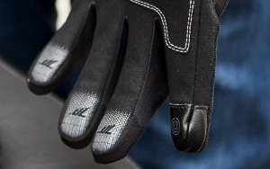 Manusi moto Seventy Degrees SD-C45 -, impermeabile, touring, negru gri - Img 4