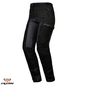 Pantaloni moto Ixon M-Njord MS - barbati, vara, impermeabili, touring/adventure, negru