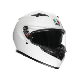 Casca AGV K3 Alb Lucios - Img 1