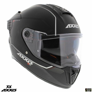 Casca Axxis Hawk SV - Integrală, negru mat, Ochelari soare incluși, ECE 22.06 - Img 4