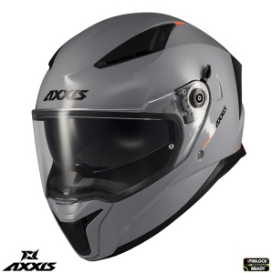 Casca Axxis Panther SV A12 gri lucios - Img 2
