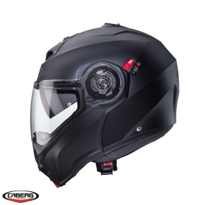 Casca flip-up Caberg Duke Evo SV, Negru mat - Img 4