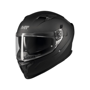 Casca MT Helmets Braker SV Pure - Integrală, negru mat, ochelari soare incluși, ECE 22.06