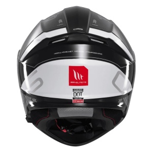 Casca MT Helmets Genesis SV Atempo - Flip-up, negru gri, Ochelari soare incluși, ECE 22.06 - Img 4