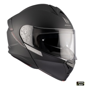 Casca MT Helmets Genesis SV - Flip-up, negru mat, Ochelari soare incluși, ECE 22.06 - Img 4