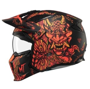 Casca MT Streetfighter SV S B5 Hellish Rosu Mat - Img 1