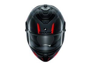 Casca SHARK SPARTAN GT CARBON TRACKER - Integrală, gri/negru, Ochelari soare incluși - Img 3