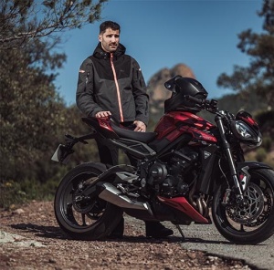 Geaca moto Ixon Burning MS - barbati, all season, impermeabila, urban/touring/adventure, negru/rosu - Img 3