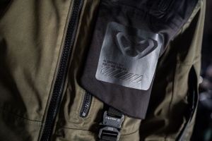 Geaca moto Ixon M-Quarter MS - barbati, all season, impermeabila, urban/touring/adventure, khaki/negru - Img 3