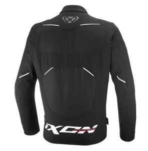 Geaca moto Ixon Meteor 31 MS - barbati, impermeabila, roadster/racing, negru/alb - Img 2