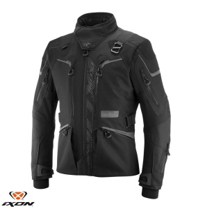 Geaca moto Ixon Odin - barbati, all season, impermeabila, touring/adventure, negru