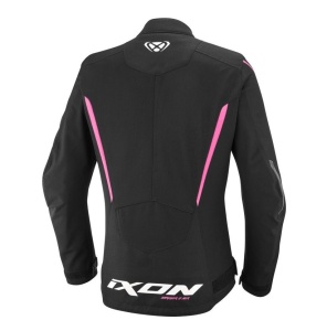 Geaca moto Ixon Striker 2 AIR WP LS - dama, impermeabila, street/sport, negru/roz - Img 2